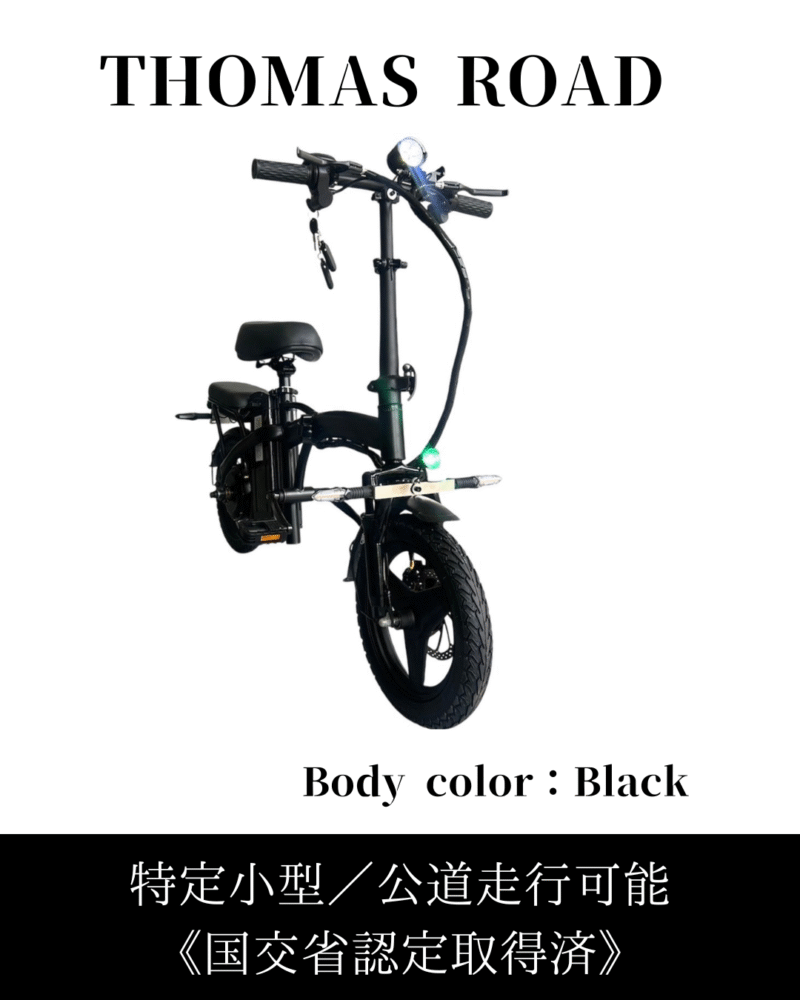 【特定小型】Super Thomas Road（免許不要モデル）特定小型原動機付自転車 免許不要 電動バイク 公道走行可能 性能認定適合【今だけオンライン限定特別キャンペーン・車体10％OFF！！】 - 画像 (6)