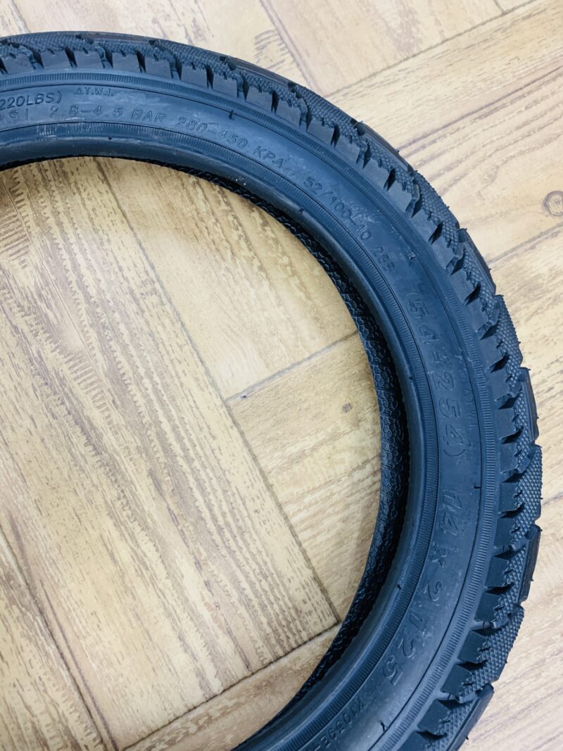 【14インチ】電動自転車・電動スクーター用タイヤ＆チューブセット｜米式バルブ対応（チューブあり仕様） - 画像 (8)